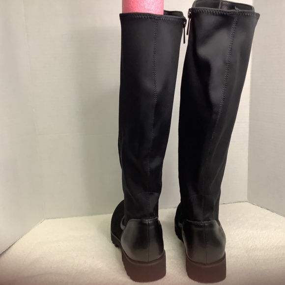 NWOT Donald Pliner hperwings black leather - Picture 5 of 10